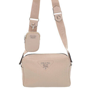 Prada Vitello Daino Camera Bag crossbody handbag Pink